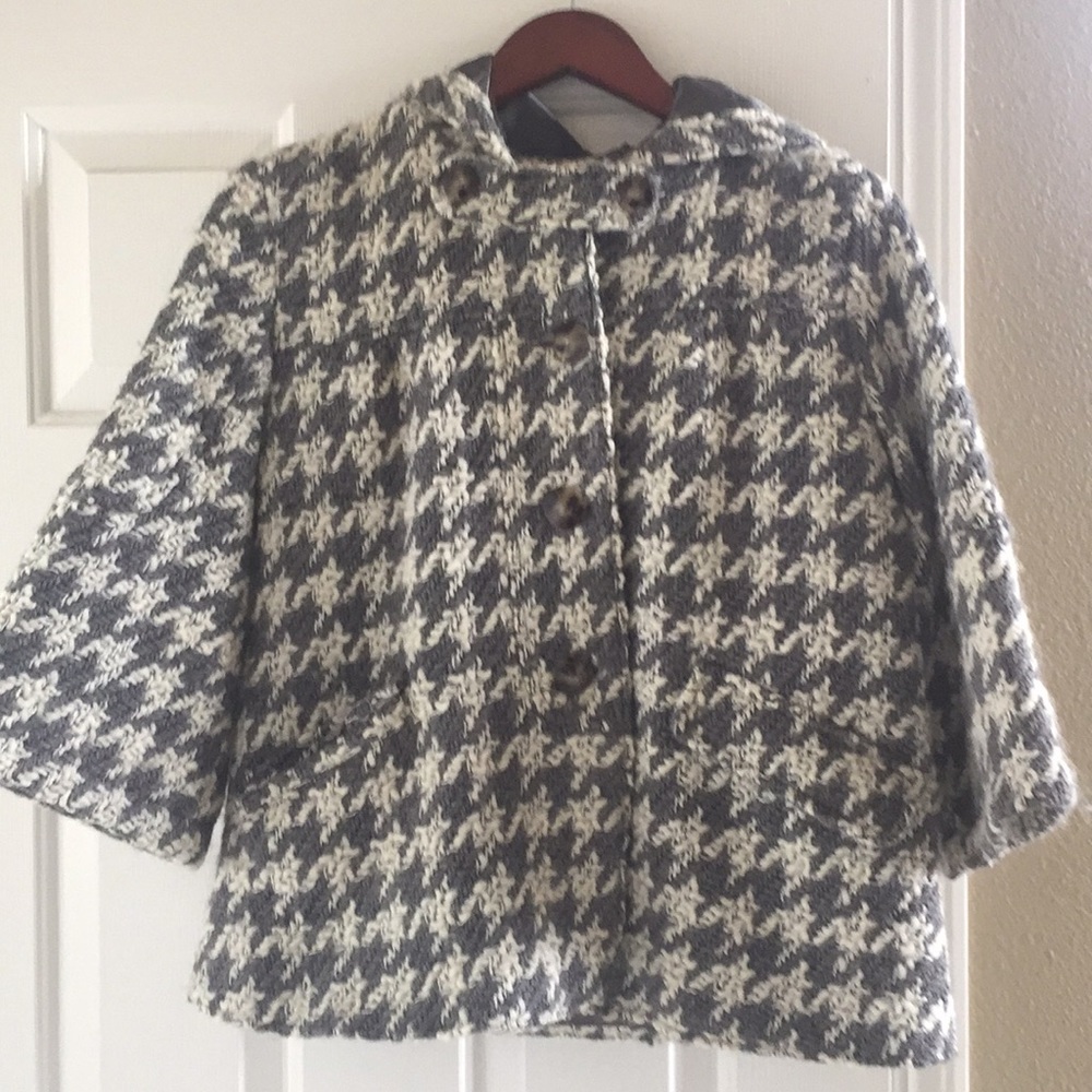 Retro-vibe 3/4 Sleeve Coat